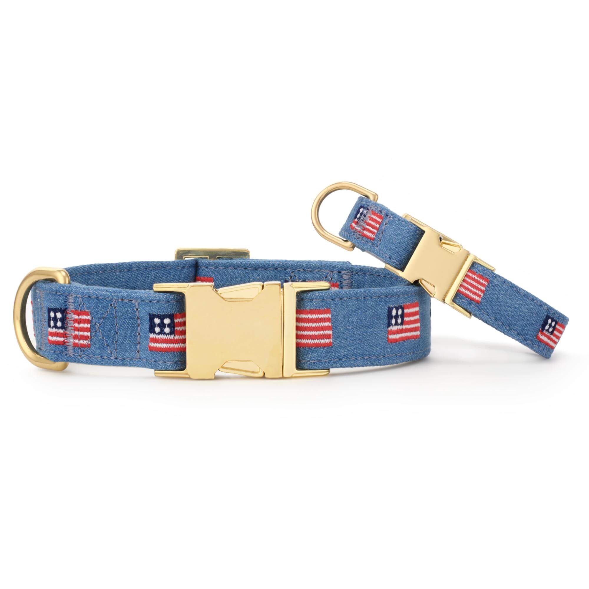 American Flag Embroidered Dog Collar - Image 5