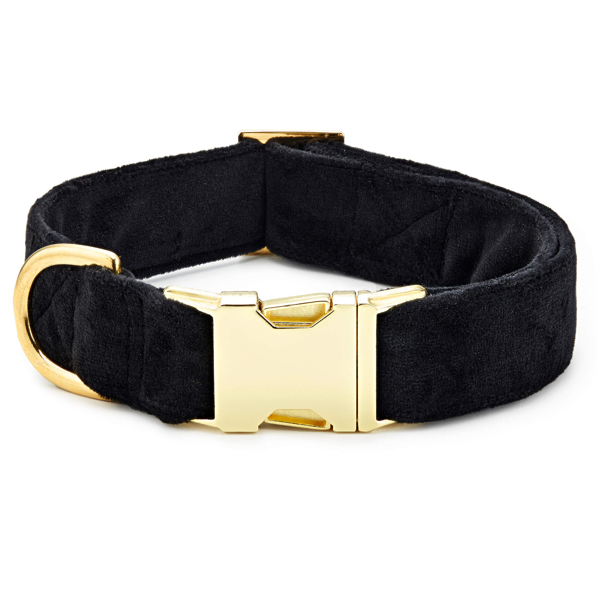 Black Velvet Lady Bow Collar - Image 3