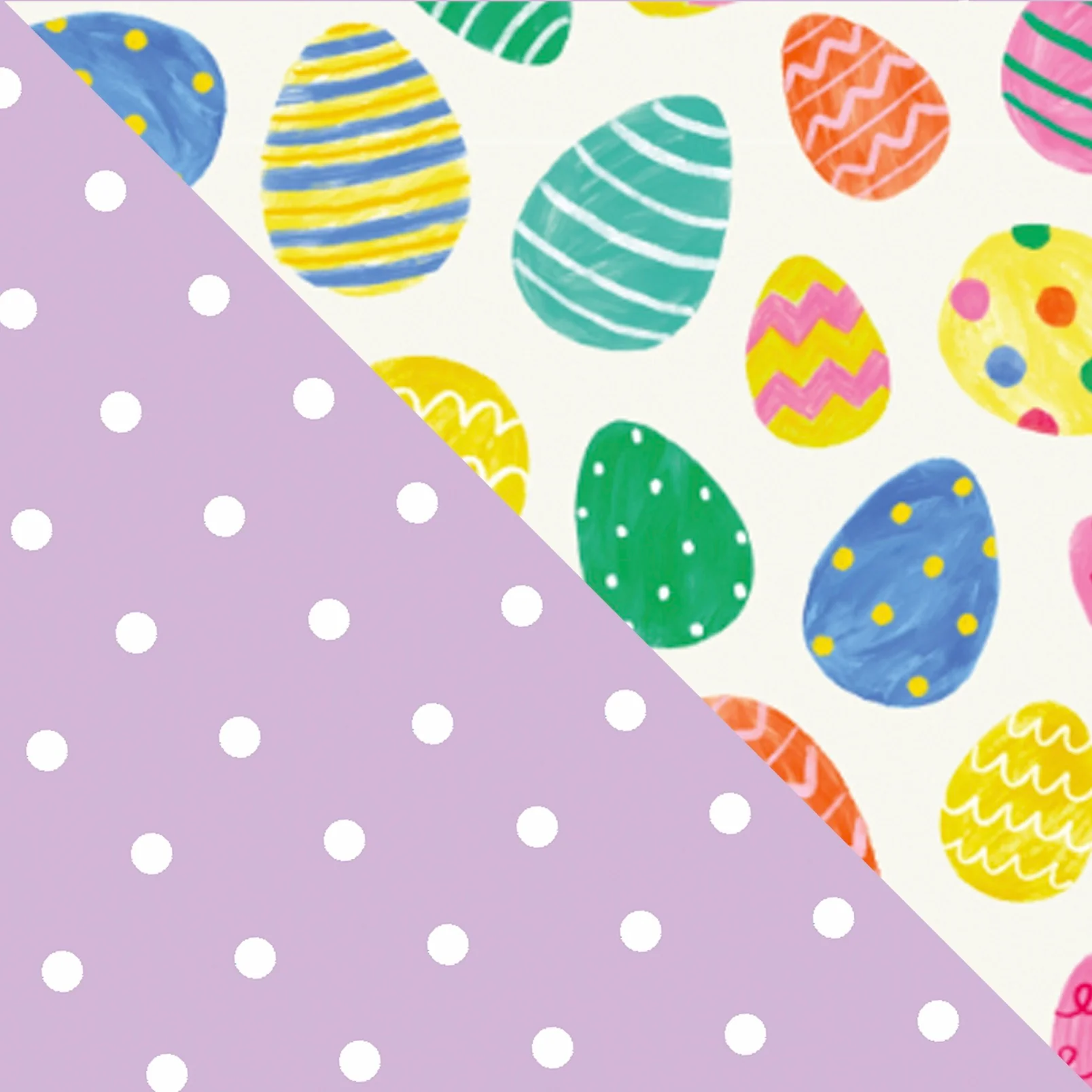 Easter Eggs Reversible Dog Bandana - Image 9
