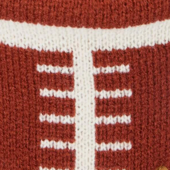 Football Knit Dog Bandana - Image 5