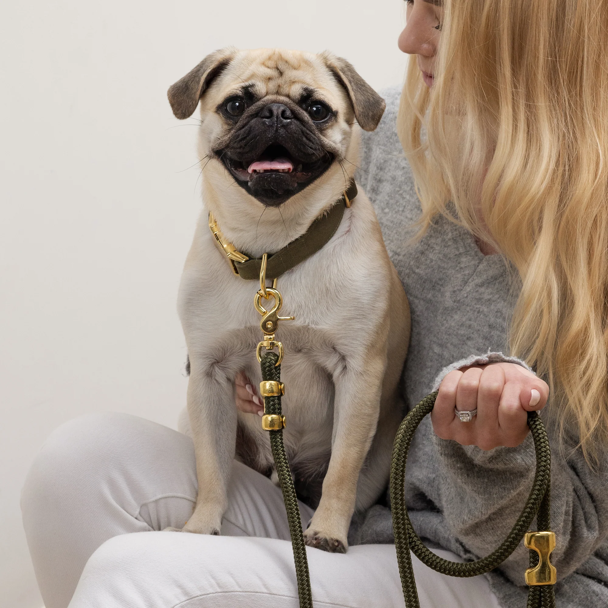 Olive Collar Walk Set - Image 3