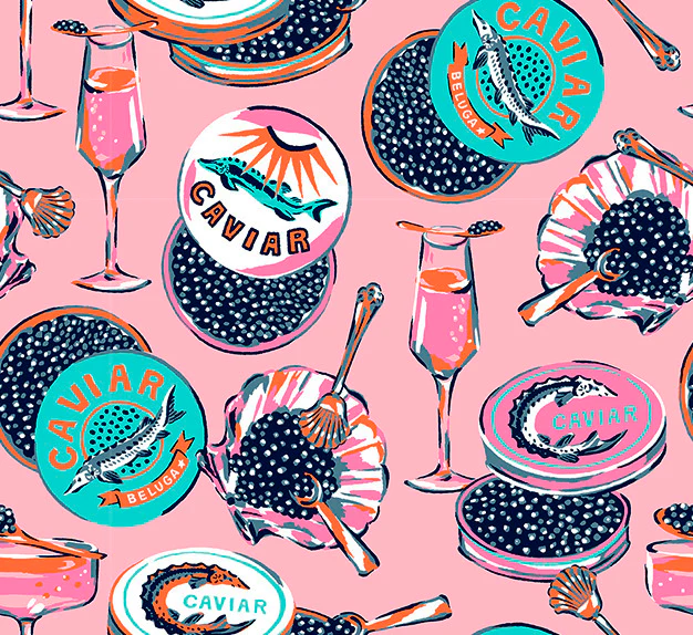 Printfresh x TFD Champagne & Caviar Mom + Dog Matching Gift Set (Long PJs) - Image 7