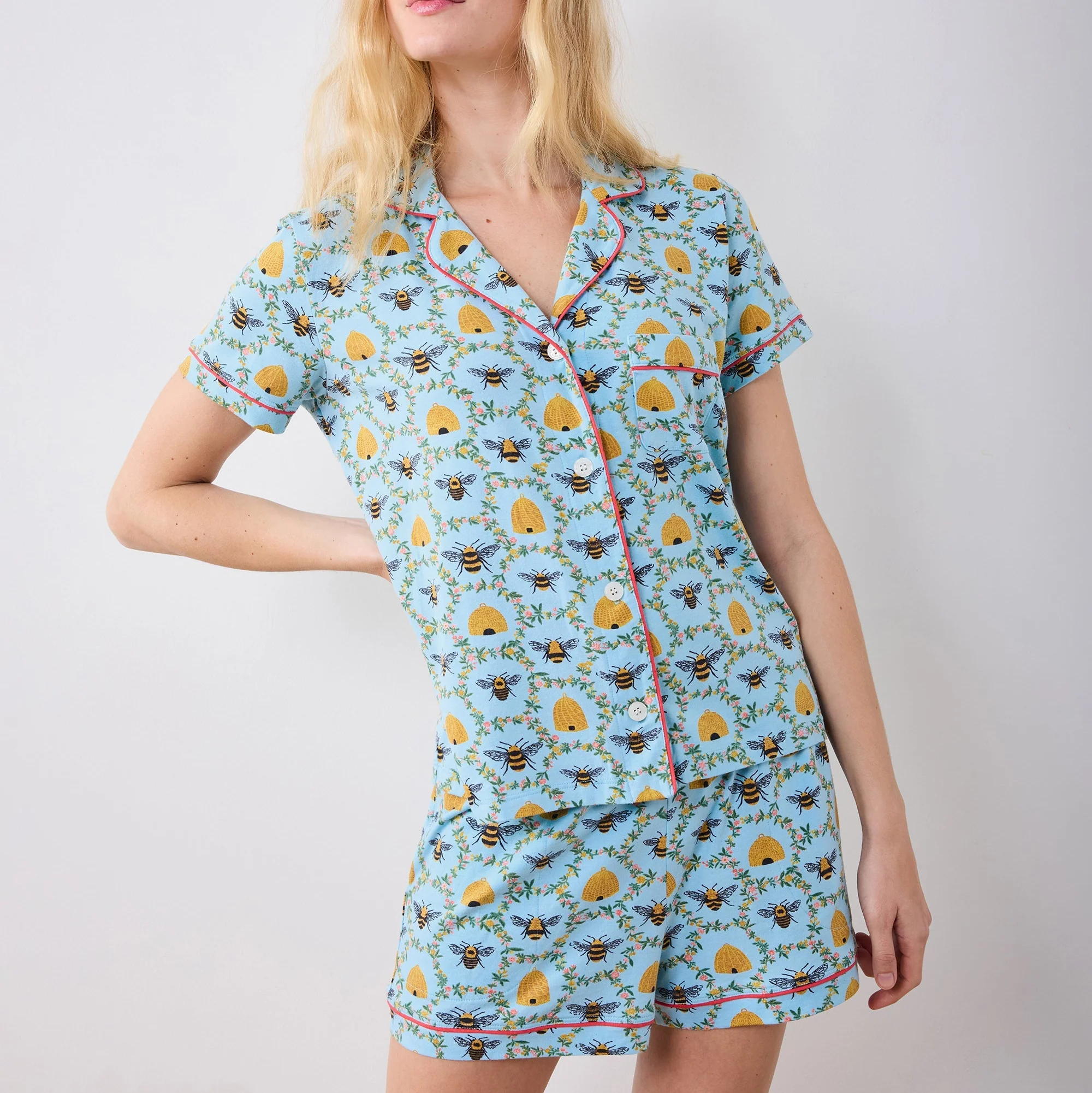 Printfresh x TFD Sweet Bee Mom + Dog Matching Gift Set (Short PJs) - Image 3