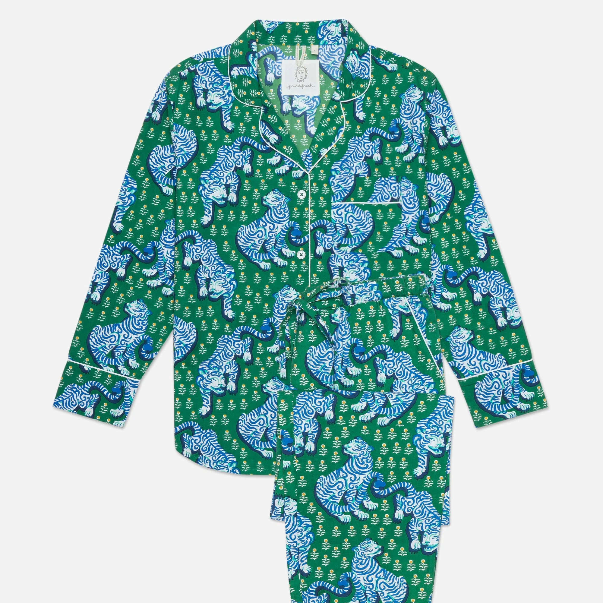 Printfresh x TFD Tiger Queen Mom + Dog Matching Gift Set (Long PJs) - Image 11