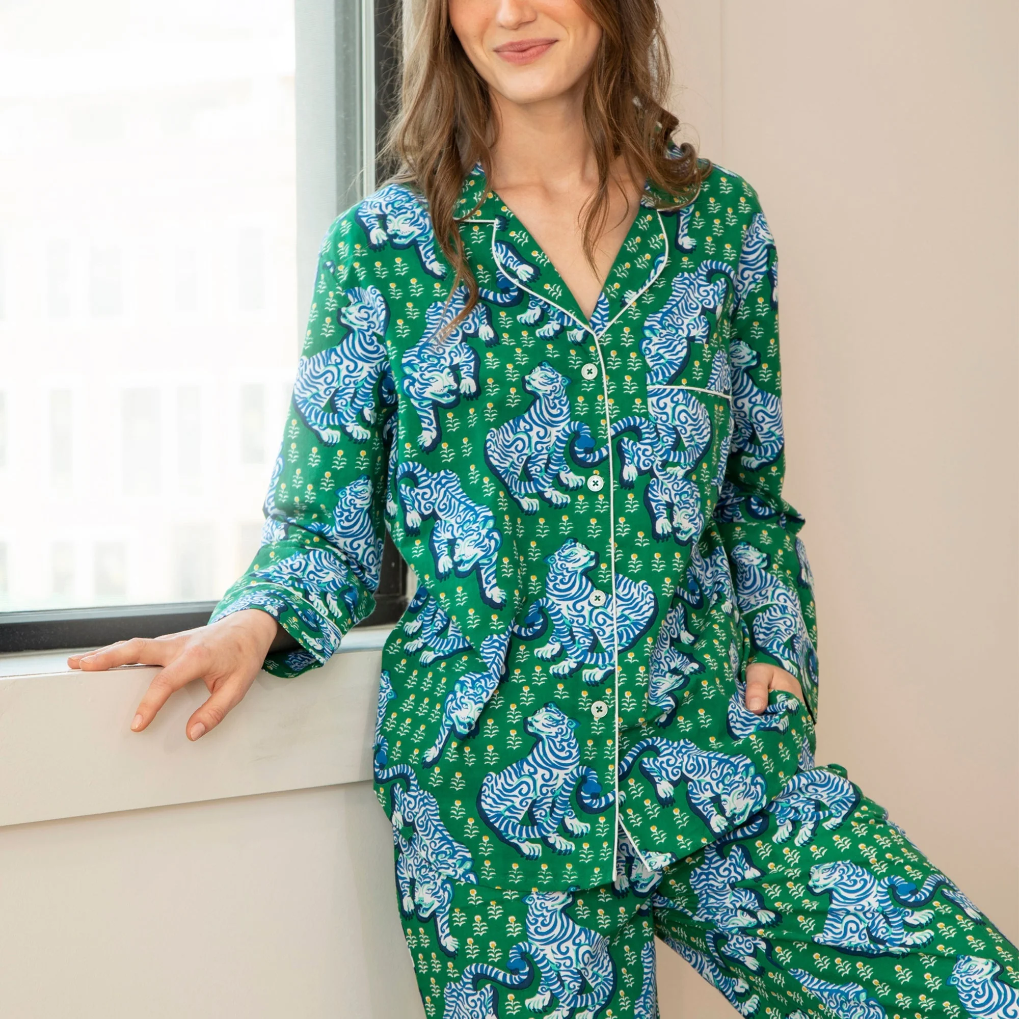 Printfresh x TFD Tiger Queen Mom + Dog Matching Gift Set (Long PJs) - Image 8