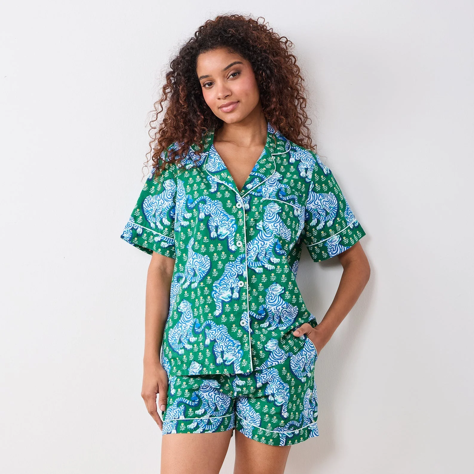 Printfresh x TFD Tiger Queen Mom + Dog Matching Gift Set (Short PJs) - Image 3