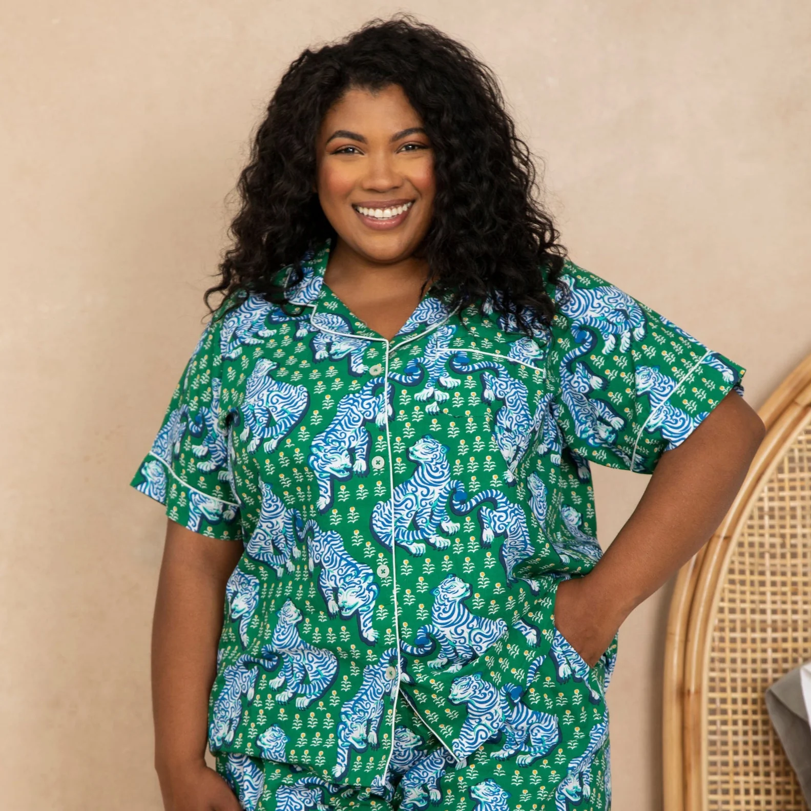 Printfresh x TFD Tiger Queen Mom + Dog Matching Gift Set (Short PJs) - Image 7