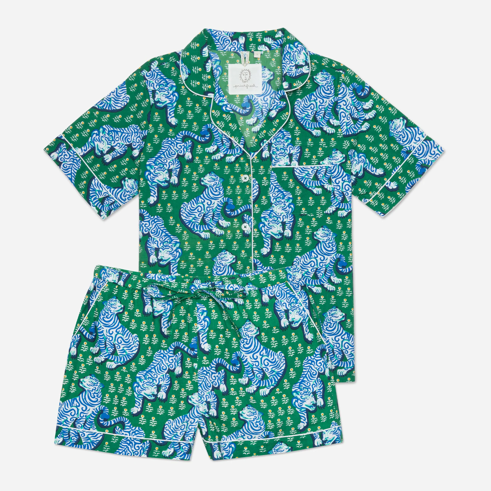 Printfresh x TFD Tiger Queen Mom + Dog Matching Gift Set (Short PJs) - Image 8