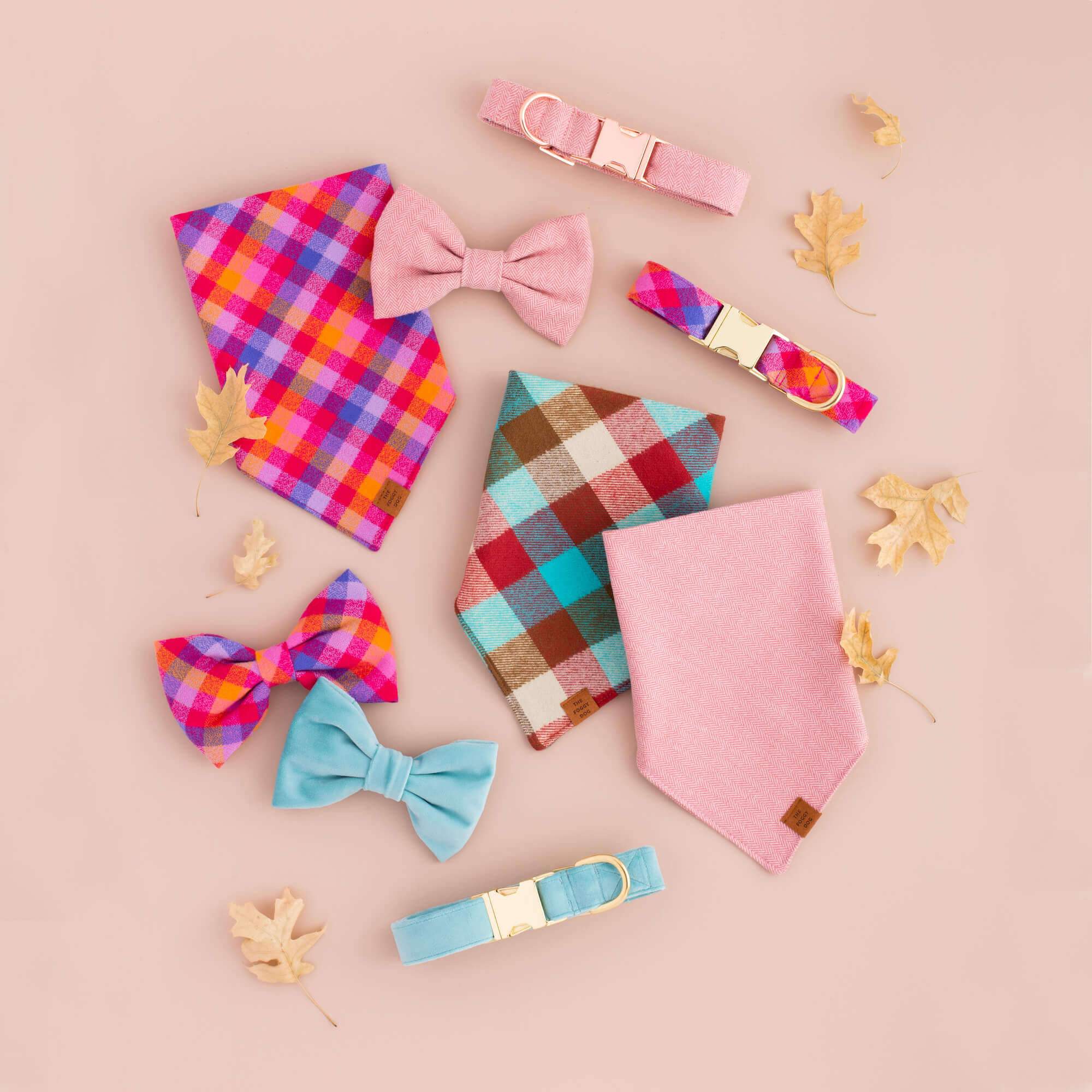 Robin’s Egg Velvet Dog Bow Tie - Image 11