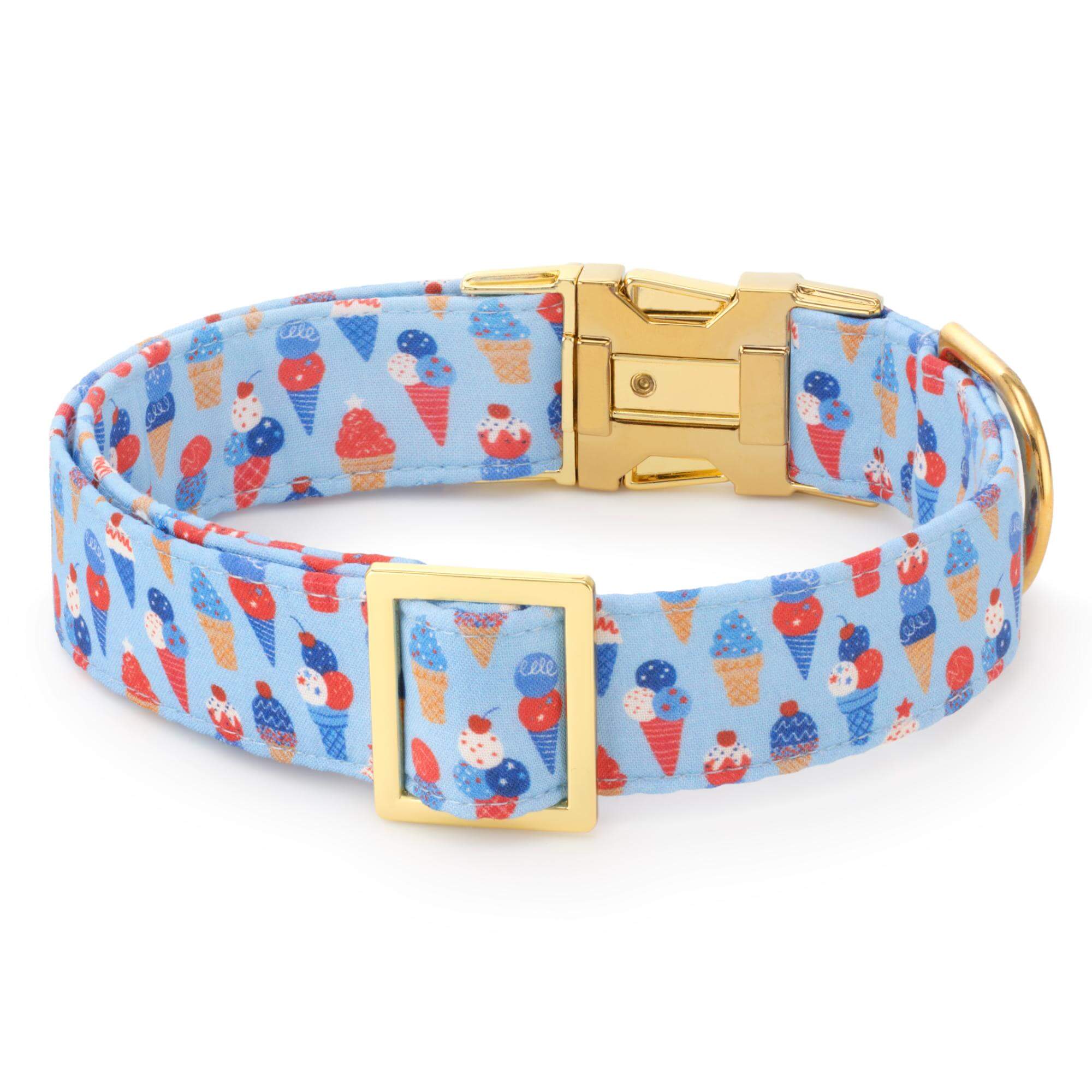 Star-Spangled Scoops Dog Collar - Image 3