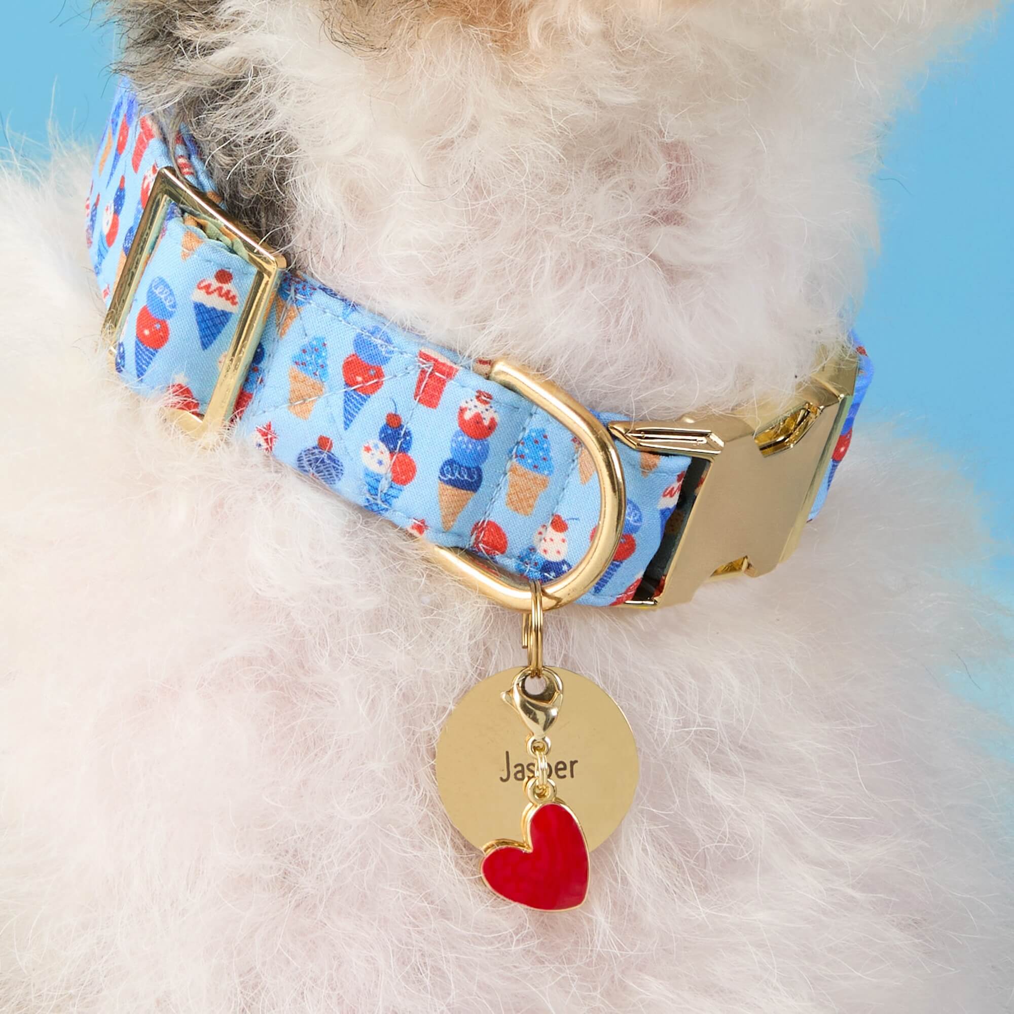 Star-Spangled Scoops Dog Collar - Image 5
